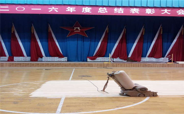 長春專用實木運動地板施工技術