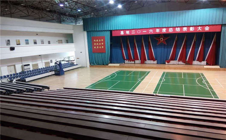 雙層龍骨結(jié)構(gòu)運動木地板一平米價格